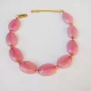 Beaded Bracelet Natural Morganite Gemstone