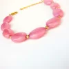 Beaded Bracelet Natural Morganite Gemstone