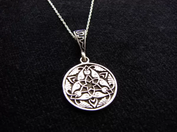 Sterling Silver Armenian Ornament Pendant