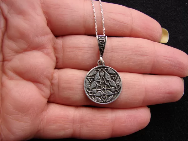 Sterling Silver Armenian Ornament Pendant