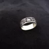 Ring Grape and Pomegranate Ornament Sterling Silver 925