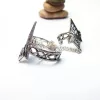 Sterling Silver Antique Style Adjustable Double Ring