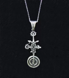 Sterling Silver Solar System Pendant