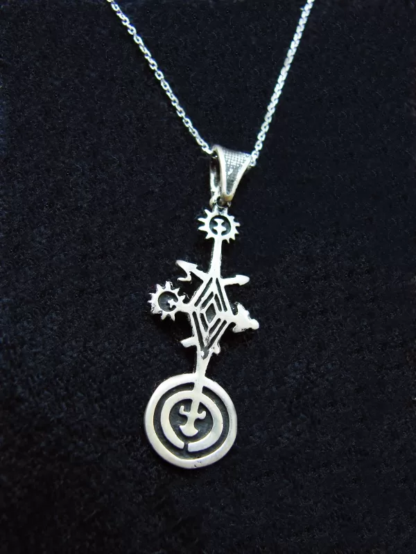 Sterling Silver Solar System Pendant