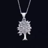 Tree of Life Silver Necklace, Pomegranate Tree