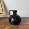 Author's Historical Ceramic Jug with Ornament-One Handle and Trefoil Neck