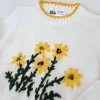 "Sunflower" Kids Sweater