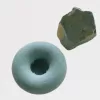 Armenian Stone Serpentine Candle Holder "Donut"