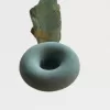 Armenian Stone Serpentine Candle Holder "Donut"