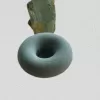 Armenian Stone Serpentine Candle Holder "Donut"