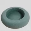 Armenian Stone Serpentine Round Candle Holder