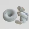 Armenian Stone Marble Candle Holder "Donut"