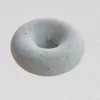 Armenian Stone Marble Candle Holder "Donut"