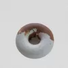 Armenian Stone Marble Candle Holder "Donut"