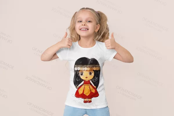 "Armenian Girl Doll" T-Shirt