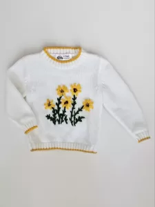 “Sunflower” Kids Sweater