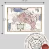 Author's Map of the Ancient State Urartu (38x29cm)