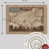 Author's Map of the Kingdom of Greater Armenia (38x29cm)