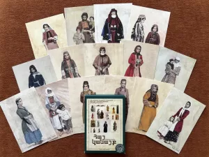 Set of Postcards “Armenian Women” based on Historical Photos (15 pcs)