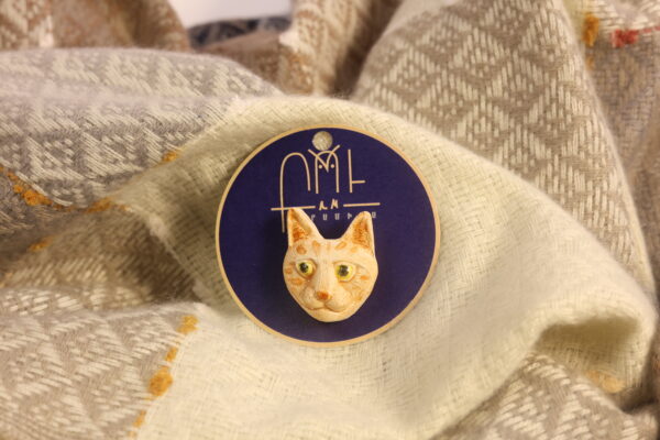 Brooch "Cat"