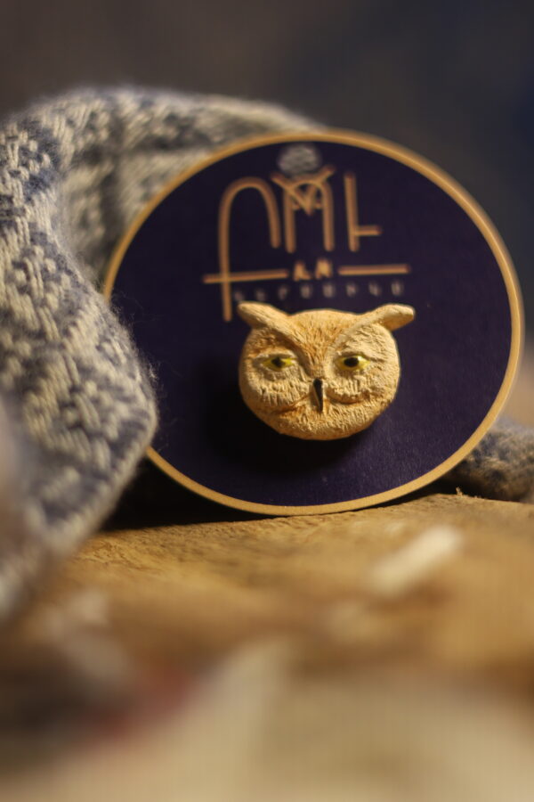 Brooch "Owl"