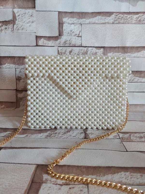 Pearl Gold-Toned Bag