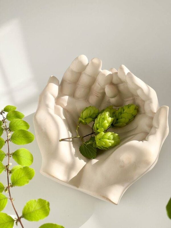 "David's Hands" Flowerpot